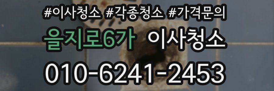 을지로6가 이사청소