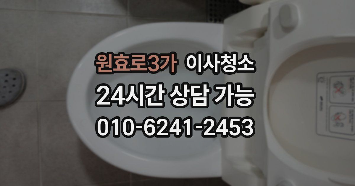 원효로3가 입주청소