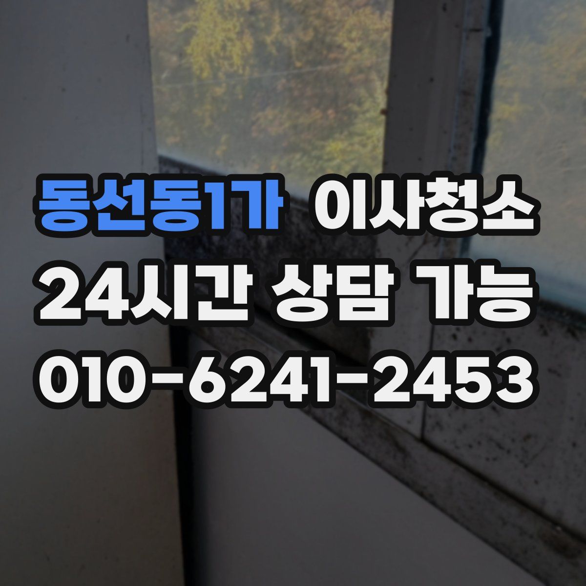 동선동1가 원룸청소