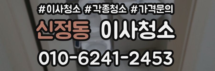 신정동 이사청소
