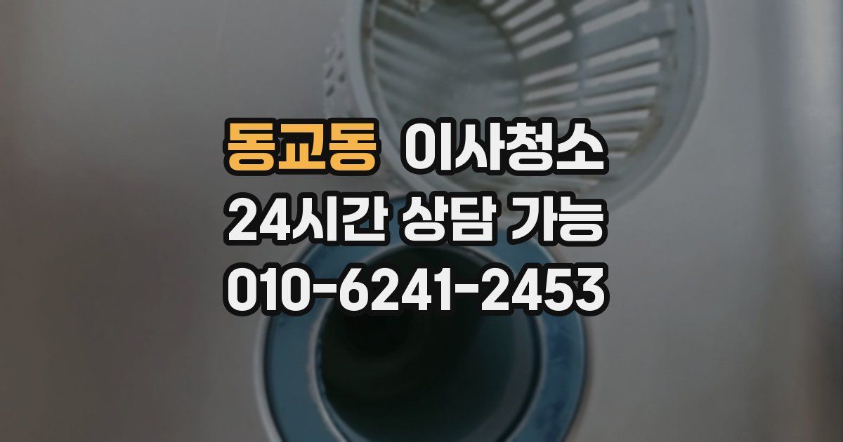 동교동 입주청소