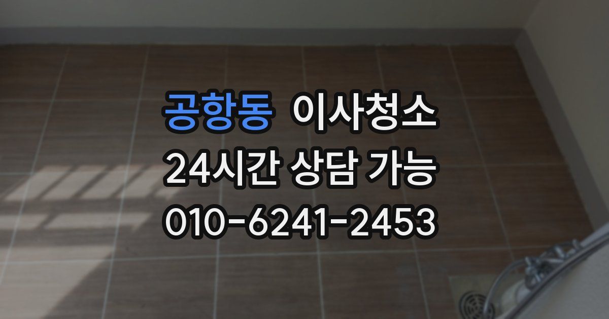 공항동 입주청소