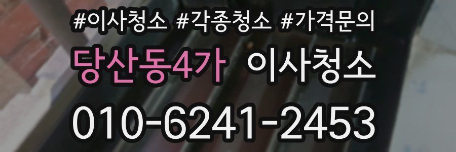 당산동4가 이사청소