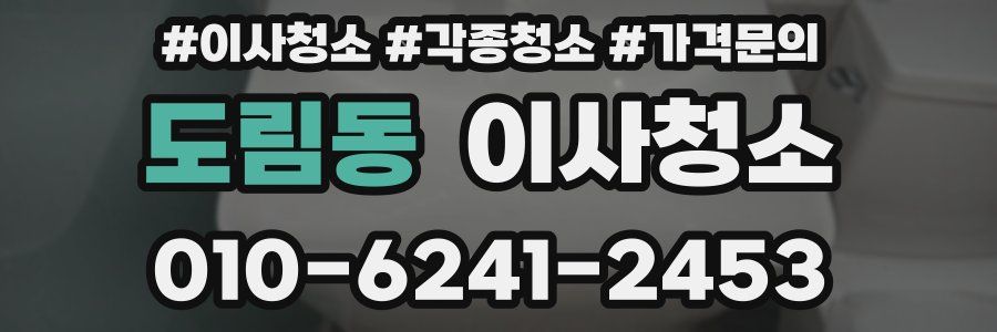 도림동 이사청소