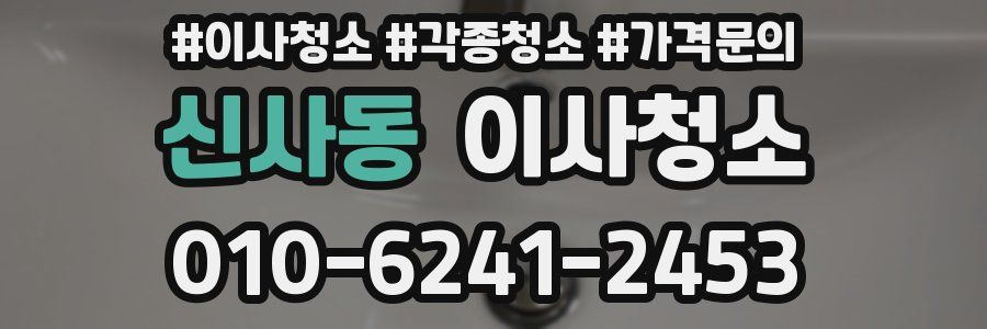 신사동 이사청소