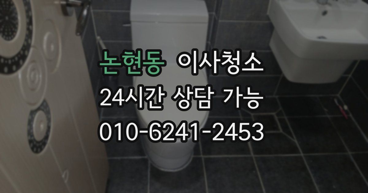 논현동 입주청소