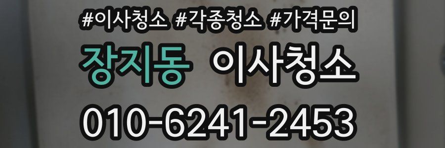 장지동 이사청소