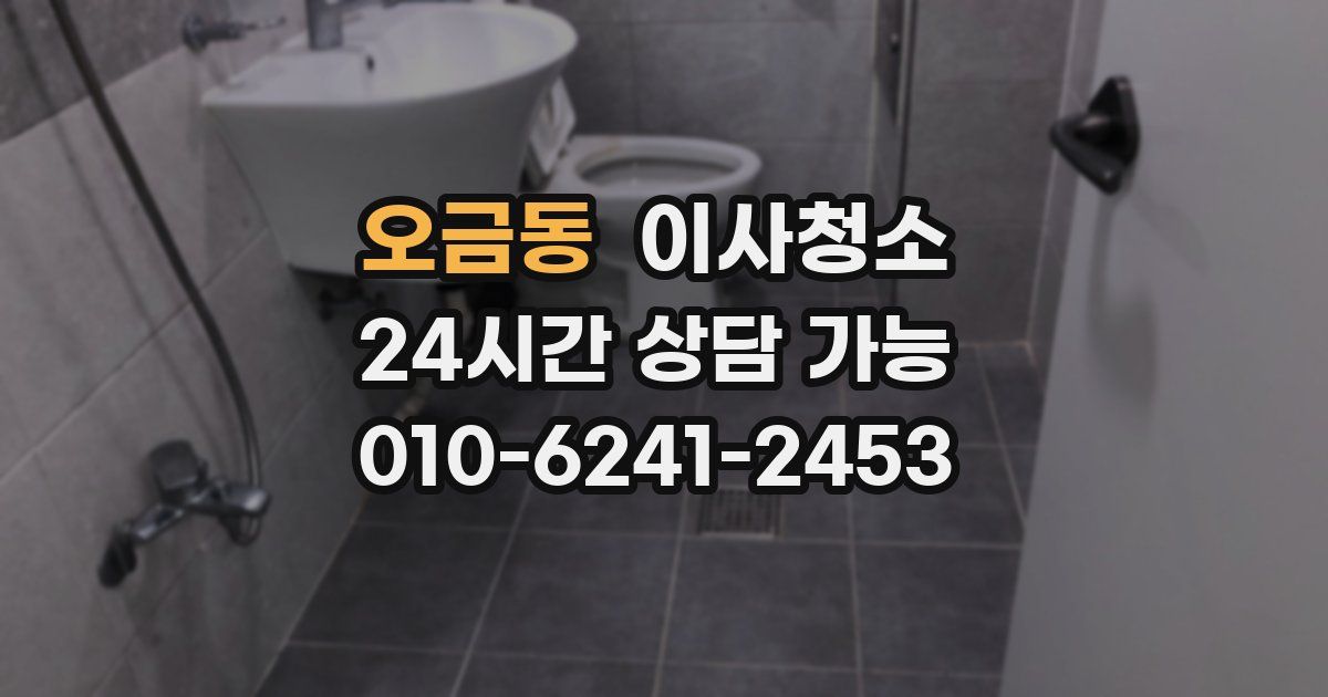 오금동 입주청소