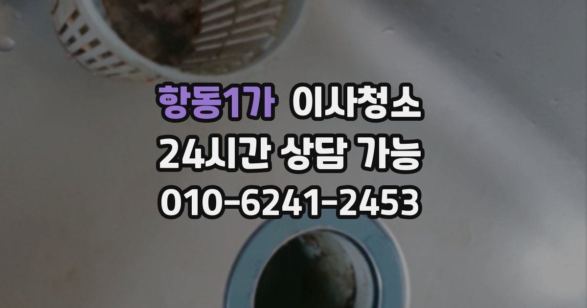 항동1가 입주청소