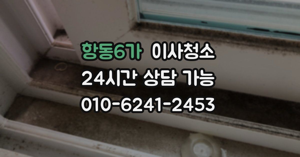 항동6가 입주청소