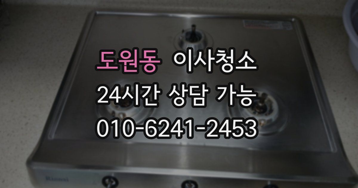 도원동 입주청소