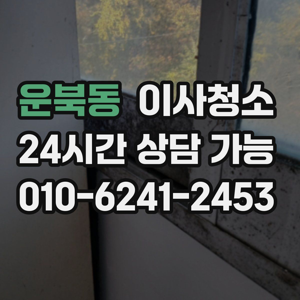 운북동 원룸청소