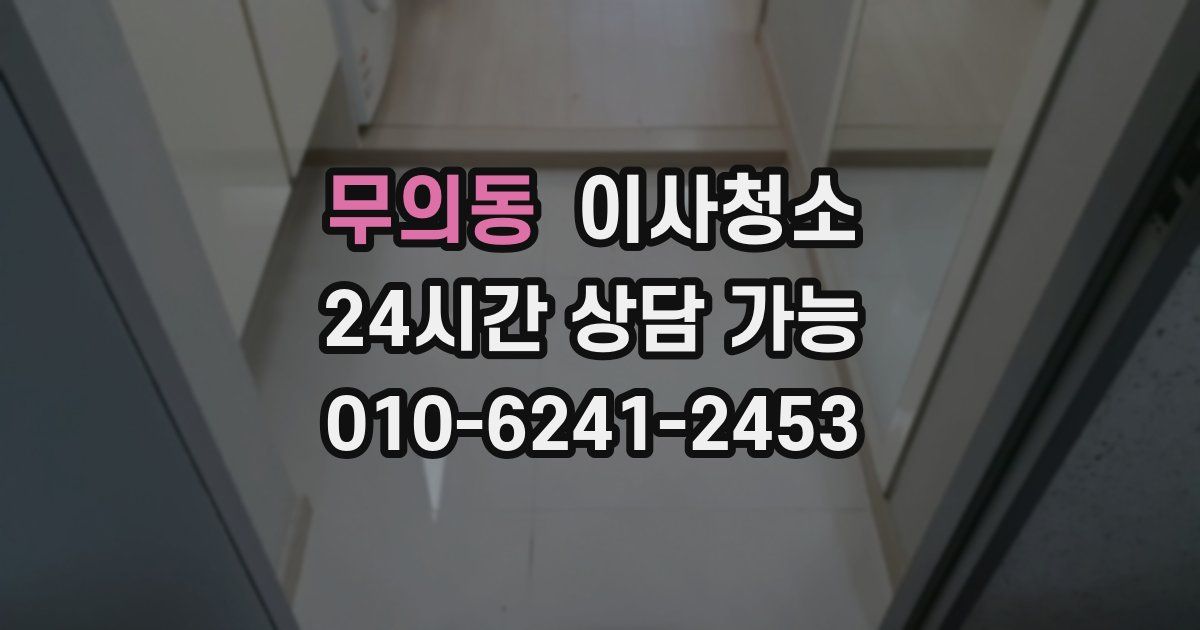 무의동 입주청소