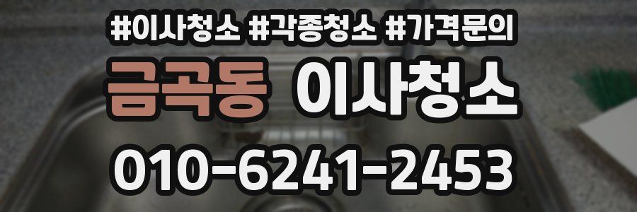 금곡동 이사청소