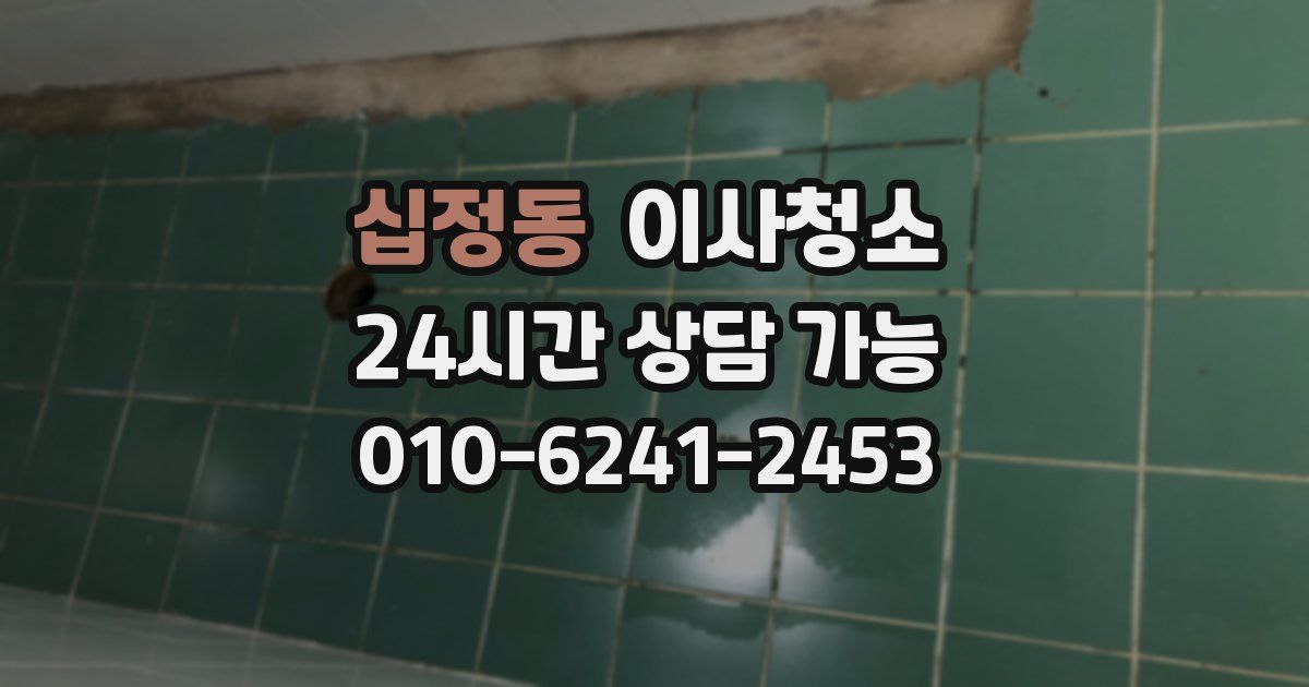 십정동 입주청소