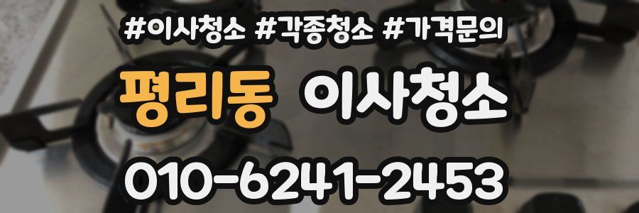 평리동 이사청소