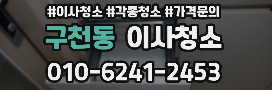 구천동 이사청소