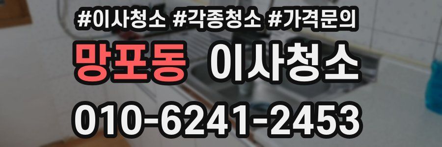 망포동 이사청소