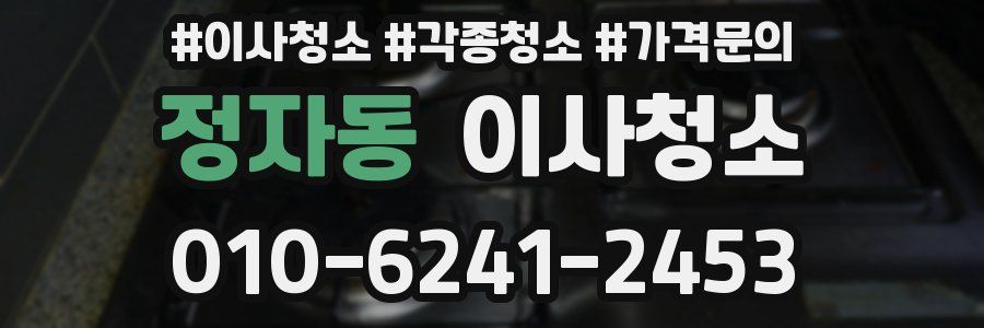 정자동 이사청소