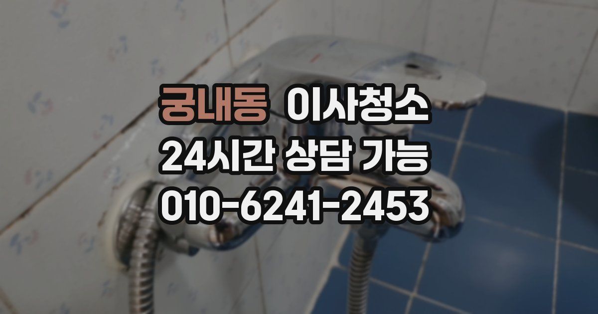 궁내동 입주청소