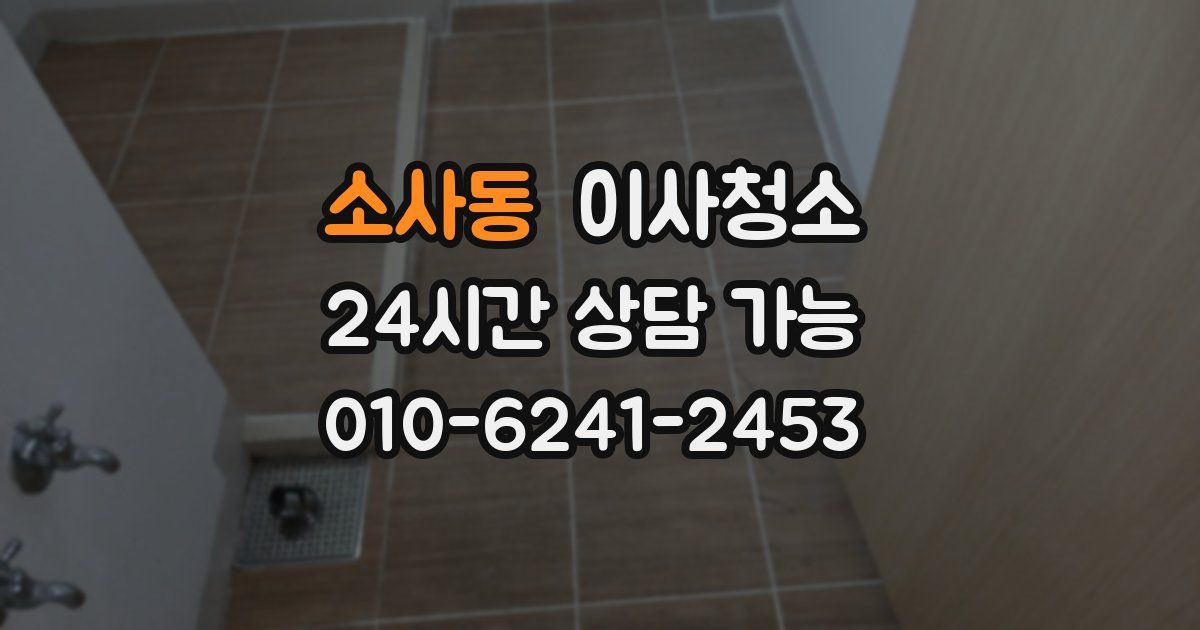 소사동 입주청소