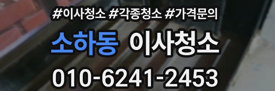 소하동 이사청소