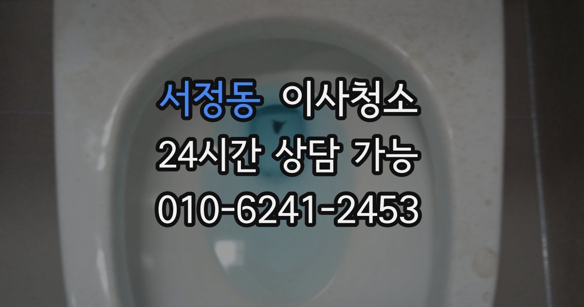 서정동 입주청소