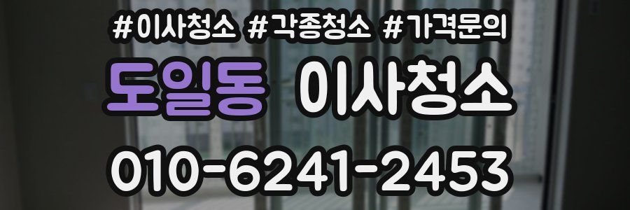 도일동 이사청소