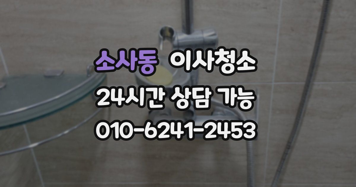 소사동 입주청소