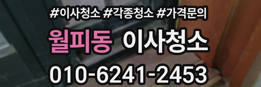 월피동 이사청소