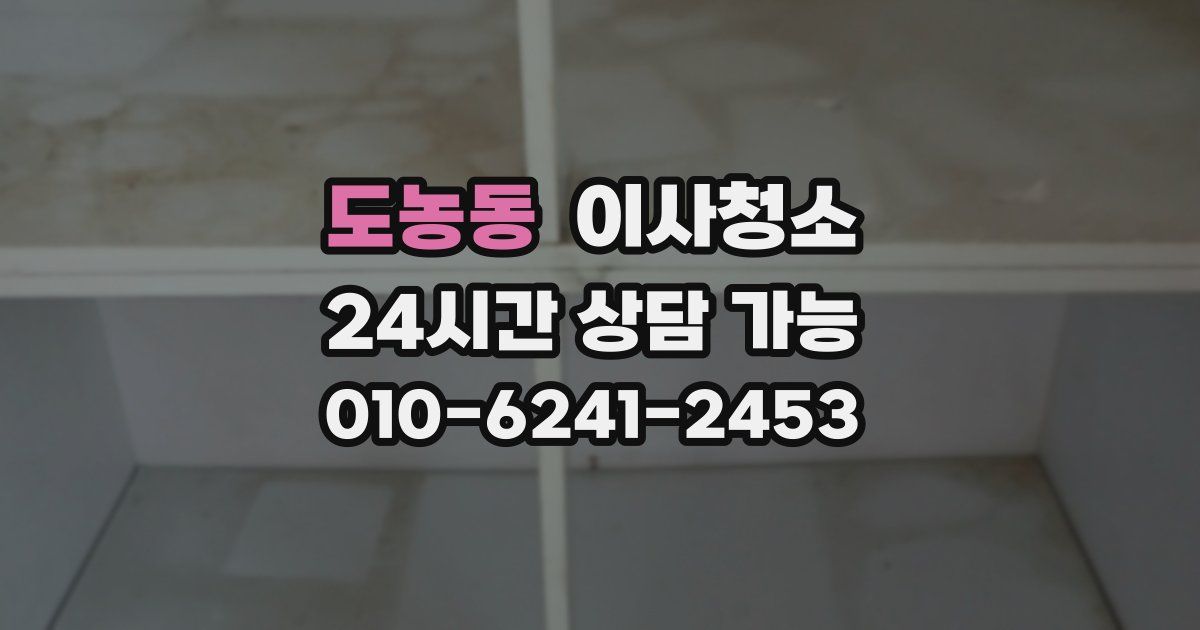 도농동 입주청소