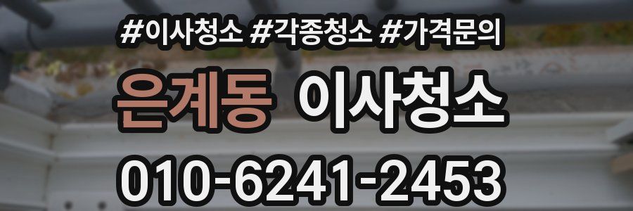 은계동 이사청소