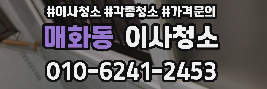 매화동 이사청소