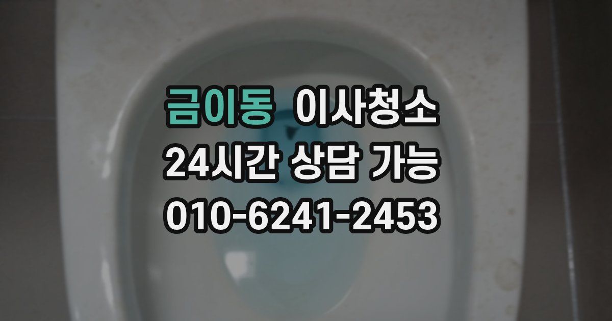 금이동 입주청소