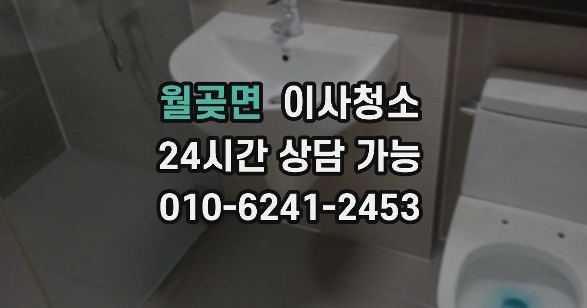 월곶면 입주청소