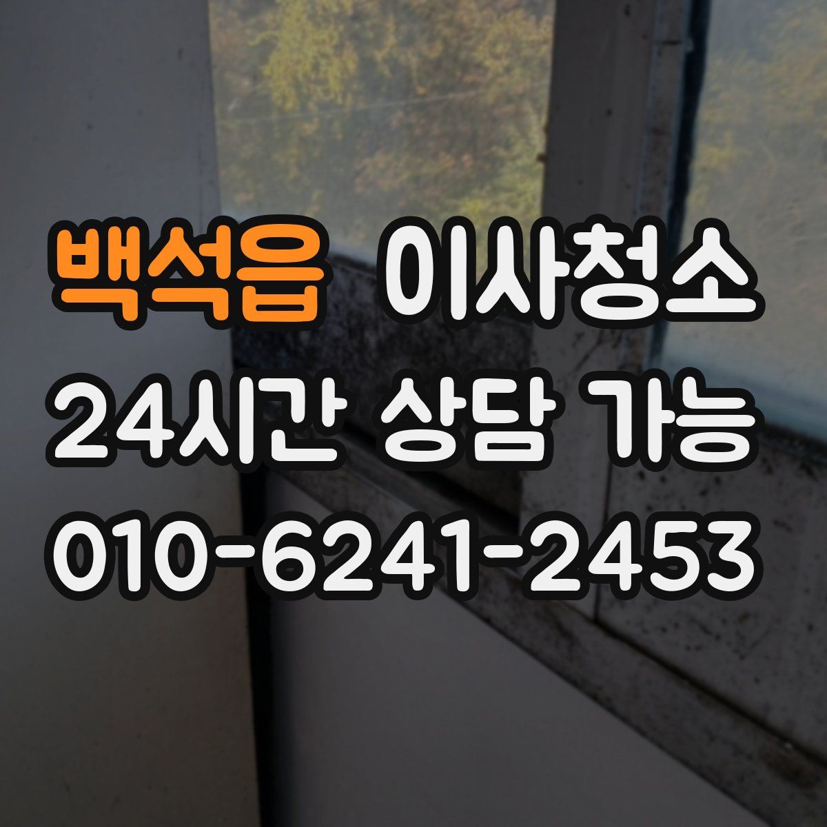 백석읍 원룸청소