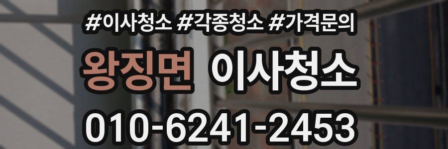 왕징면 이사청소