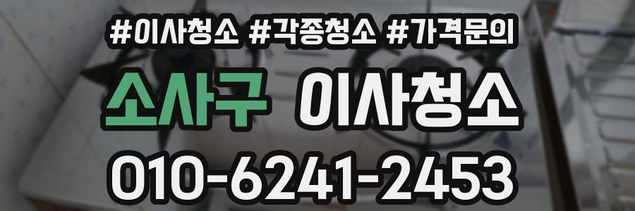 소사구 이사청소