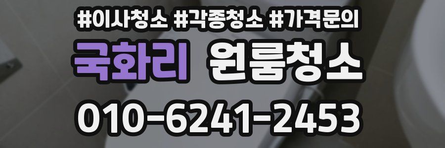 국화리 이사청소