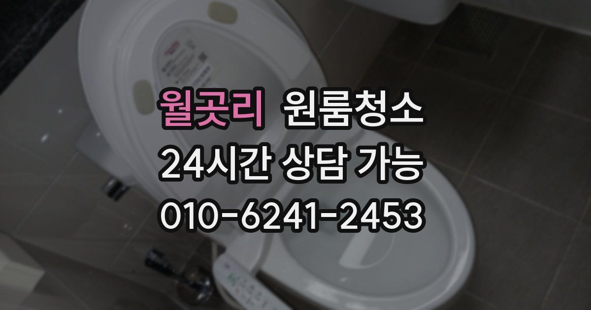 월곳리 입주청소