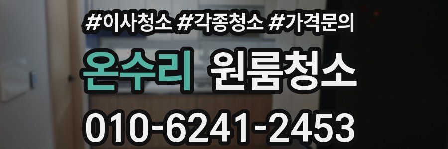 온수리 이사청소
