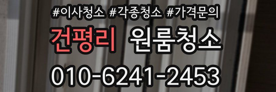 건평리 이사청소