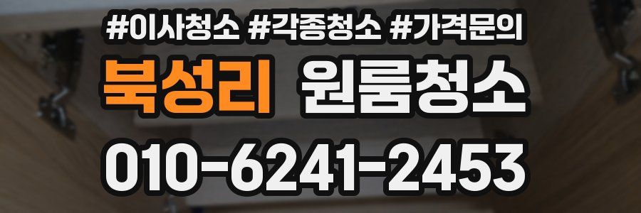 북성리 이사청소