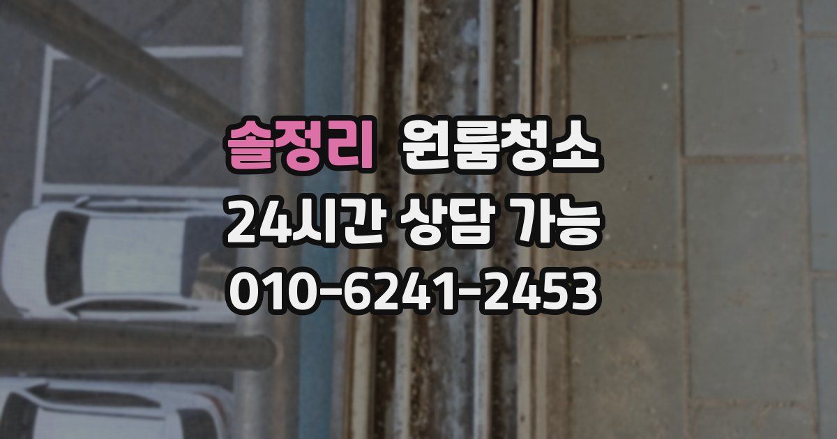 솔정리 입주청소