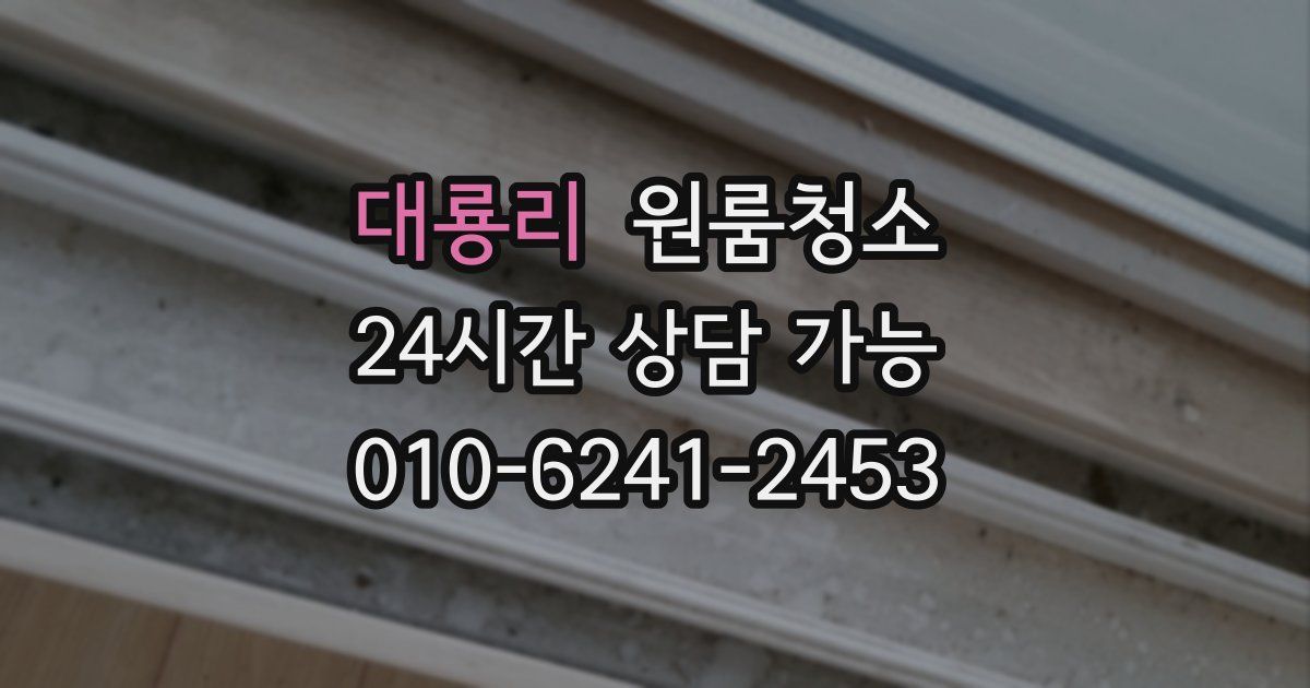 대룡리 입주청소