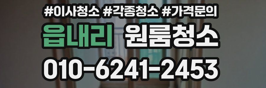 읍내리 이사청소