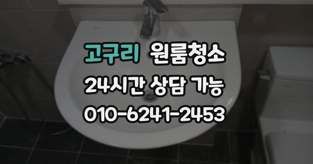 고구리 입주청소