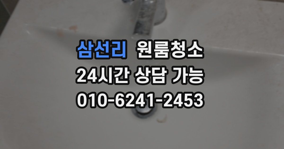 삼선리 입주청소