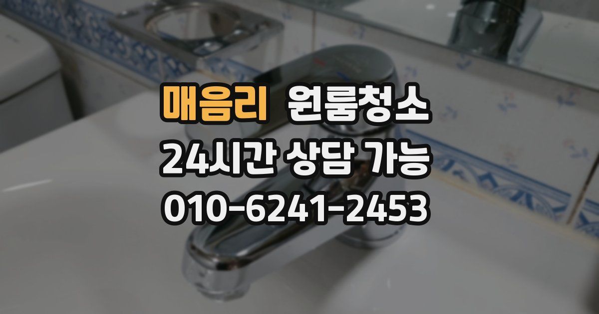 매음리 입주청소