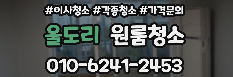 울도리 이사청소